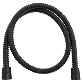Tuyau de douche en métal POWERFLEX, 120cm, noir mat
