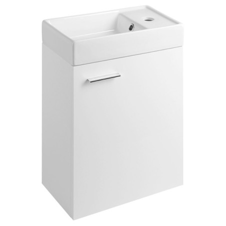 Armoire ZOJA avec lavabo 40x22 cm, blanc