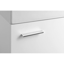 Armoire ZOJA avec lavabo 40x22 cm, blanc