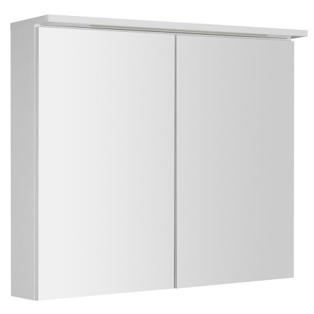 KAWA STRIP LED Armoire miroir 80x70x22cm, blanc