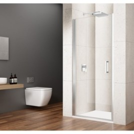 LORO Porte de douche 700 mm, verre clair