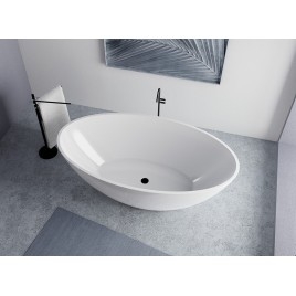 CORYN baignoire de 165x90x58cm, blanc