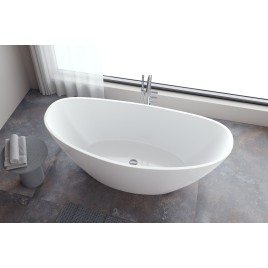 Baignoire de qualité AVILA 170x80x68cm, blanc