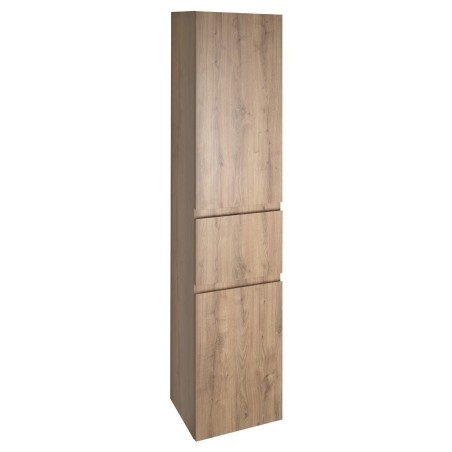 ALTAIR Vanity Unité 40x184x31cm, droite, emporio de chêne