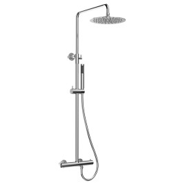 Shower Combi Set avec robinet de mélangeur thermostatique, chrome