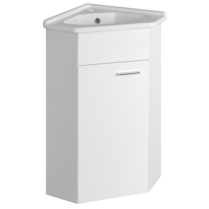 ZOJA Vanity Corner Unité 40,5x74x40,5cm, blanc