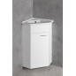 ZOJA Vanity Corner Unité 40,5x74x40,5cm, blanc