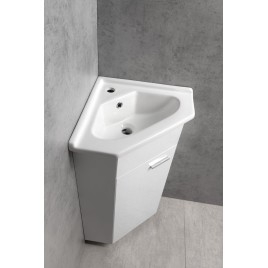 ZOJA Vanity Corner Unité 40,5x74x40,5cm, blanc