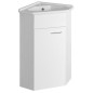 ZOJA Vanity Corner Unité 40,5x74x40,5cm, blanc