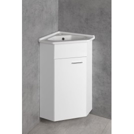 ZOJA Vanity Corner Unité 40,5x74x40,5cm, blanc