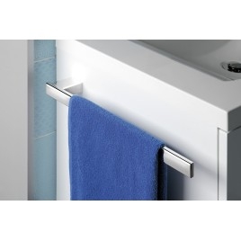 BELLA Vanity Unit Towel Rail Holder for Left Side, 400mm, chrome