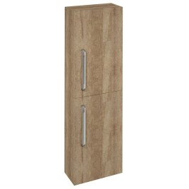 THEIA Tall Storage Unit 40x138x19,3cm, left/right/silver Alabama