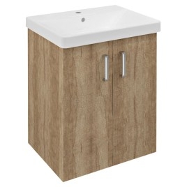 THEIA 2 Vanity Unité 56,4x70x44,2cm, chêne Alabama