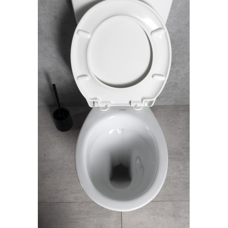 Fermer Toilettes jumelées, Bouton double flûte 4,5/6l, blanc