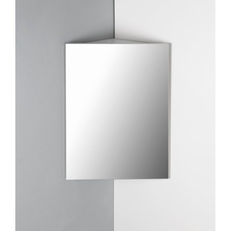 ZOJA/KERAMIA FRESH miroir de coin Unité 35x78x35cm, blanc