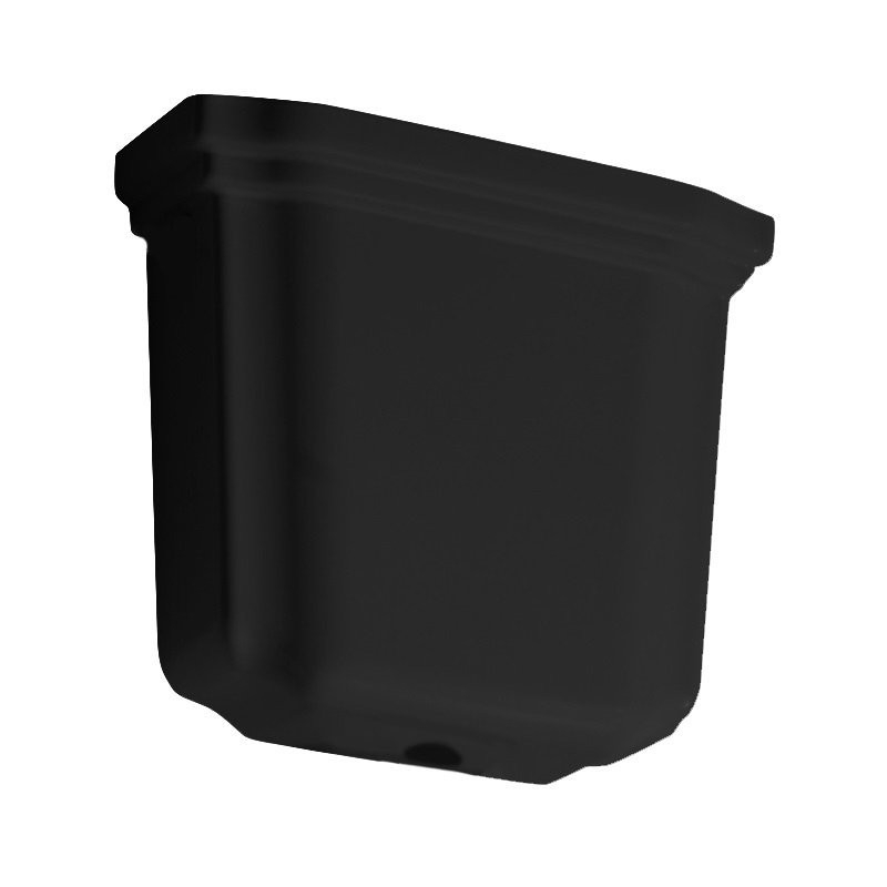 WALDORF Cisterne toilette de haut niveau, tapis noir