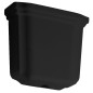 WALDORF Cisterne toilette de haut niveau, tapis noir