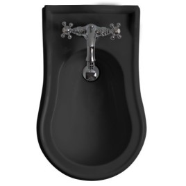 RETRO Bidet 39x61cm, noir mat