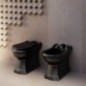 RETRO Bidet 39x61cm, noir mat