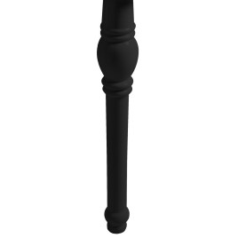 RETRO Washbasin Ceramic Support Leg pour 105001, noir mat