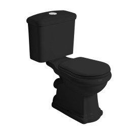 Réservoir de WC RETRO, noir mat