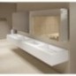 Armoire miroir VELOX 1000 mm avec distributeur automatique de savon, robinet et séchoir à main