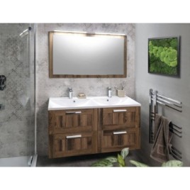Ensemble de salle de bain AMIA 120, chêne collingwood