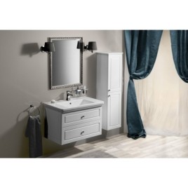 Salle de bain VIOLETA 90, blanc mat