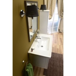 Salle de bain VIOLETA 90, blanc mat