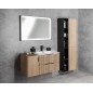 CIRASA Vanity Unit 48x54x39cm, chêne Alabama strip