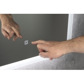 FAGO rétro-éclaireur LED 60x80cm, Senseur tactile, dimmable