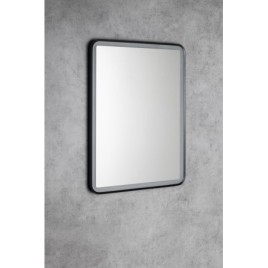 SWIDA LED-Mirror 60x80cm, Touch Sensor, dimmable, noir mat