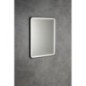 SWIDA LED-Mirror 60x80cm, Touch Sensor, dimmable, noir mat