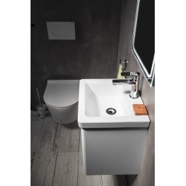 Salle de bain ELLA 40, 1x porte, gauche, blanc