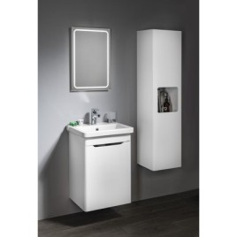 Salle de bain ELLA 50, 1x porte, gauche, blanc