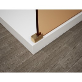 ESCA Douche Enclosure Corner Support Bar 900mm, tapis d'or