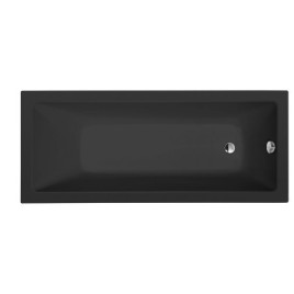 NOEMI Rectangular Bath 170x70x39cm, Black Matt