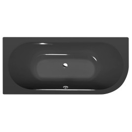 VIVA L Bain Asymétrique 175x80x47cm, gris