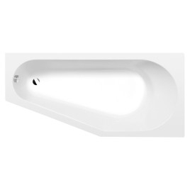 TIGRA R Bain asymétrique 170x80x46cm, White Matt