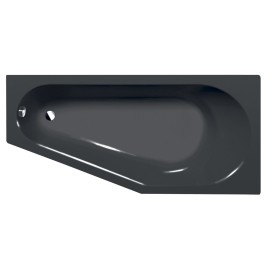 TIGRA R Bain asymétrique 170x80x46cm, gris