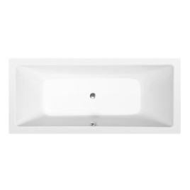 KRYSTA Bain rectangulaire 180x80x39cm, Matt blanc