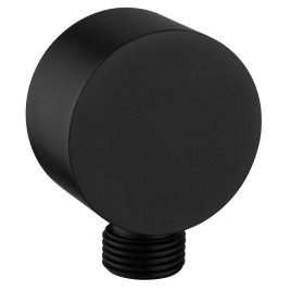 Sortie de douche, dia. 50mm, noir mat