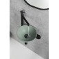 TETRIS Cloakroom Basin Holder, for Deck-Mounted Tap, black mat