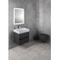 Unité de vanité ODETTA 57x50x43,5cm, mat anthracite