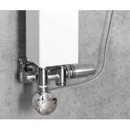 WICHER COMBI thermostatic valve set for middle connection 50mm, chrome