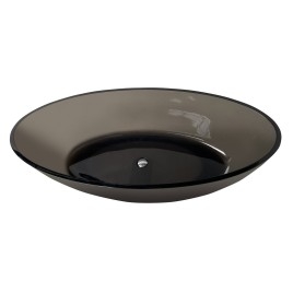 Bain de qualité, transparent, gris