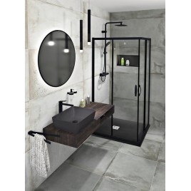 PUCCINI Pendentif LED Lampe, 8W, 900x40mm, noir