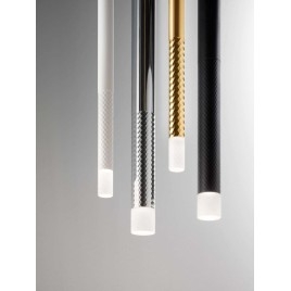 PUCCINI Pendentif LED Lampe, 8W, 900x40mm, chrome