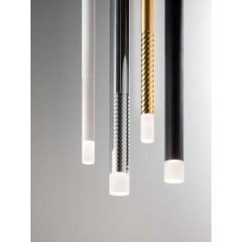 PUCCINI Pendentif LED Lampe, 4W, 600x40mm, chrome