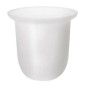 Porte brosse de toilette de l'espace X-ROUND/Trend-i/X-STEEL, XS301, verre glacé